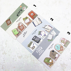 Cozy Reading Magnetic Bookmark (Pack of 04)