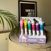 10 in 1 Multi Colored Ballpoint Pen