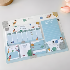 Weekly Planner & To Do List Sticky Notes (07 Sets X 30 Sheet)
