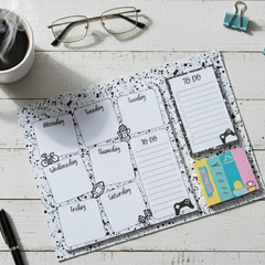 Weekly Planner & To Do List Sticky Notes (07 Sets X 30 Sheet)