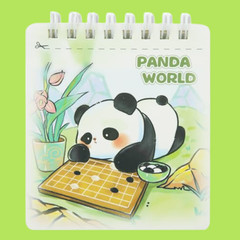 Panda Mini Spiral Notebooks