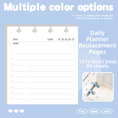 Mini Daily Planner Notebook