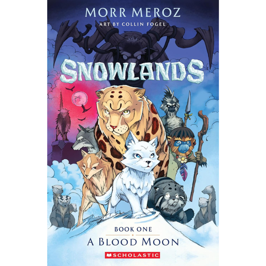A Blood Moon: A Graphic Novel by Morr Meroz (Colored)