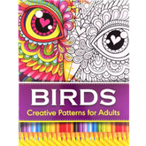 Birds Creative Patterns for Adults (284 x 210mm)
