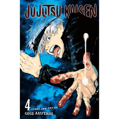 Jujutsu Kaisen Vol 4 by Gege Akutami - English Manga
