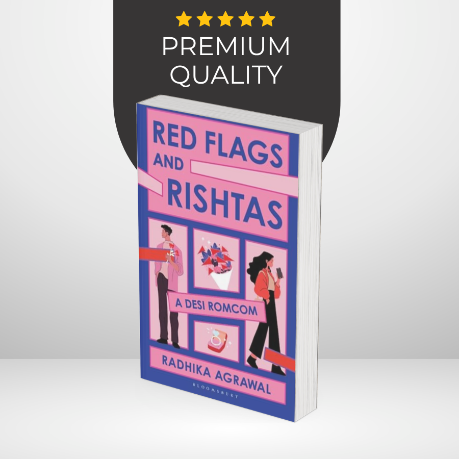 Red Flags and Rishtas by Radhika Agrawal Book Cover