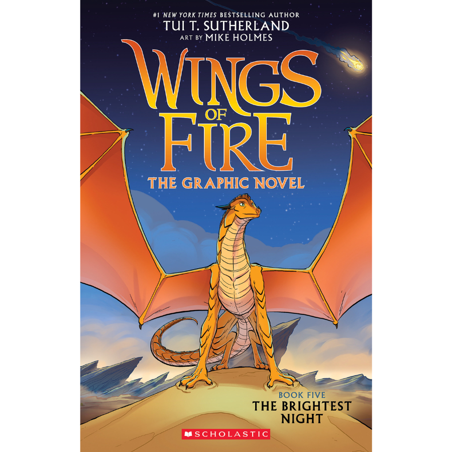 The Brightest Night by Tui T. Sutherland (Wings of Fire Graphic Novel #5)