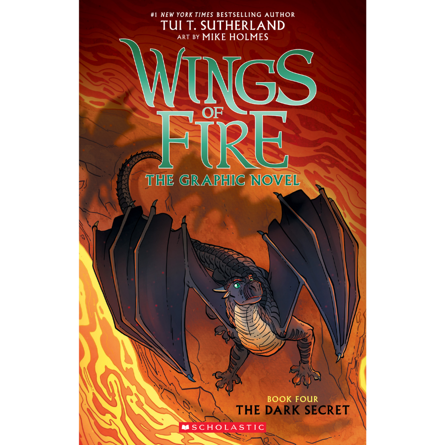 The Dark Secret by Tui T. Sutherland (Wings of Fire Graphic Novel #4)