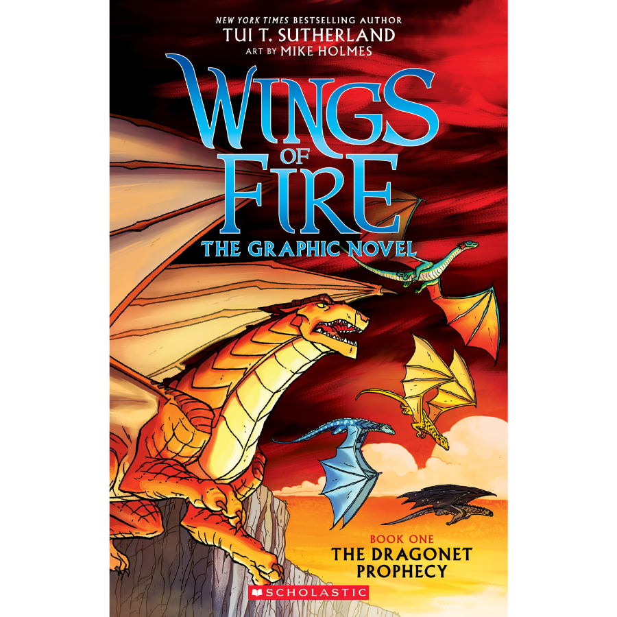 The Dragonet Prophecy by Tui T. Sutherland (Wings of Fire Graphic Novel #1)