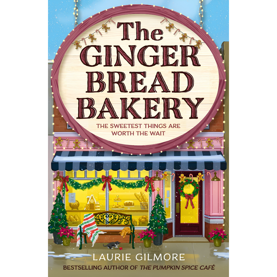 The Gingerbread Bakery by Laurie Gilmore Book Cover