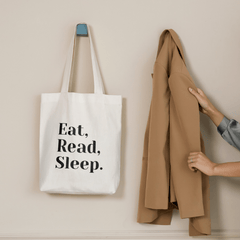 Tote Bag (Eat, Read, Sleep)