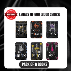 Legacy of Gods Books Series (Set of 6 Books) by Rina Kent