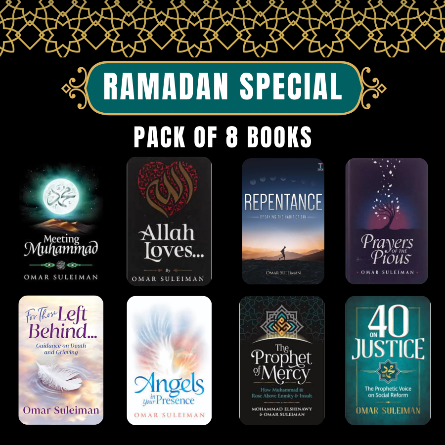 Ramadan Deal 4 (Pack of 08 Books by Omar Suleiman)