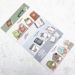 Cozy Reading Magnetic Bookmark (Pack of 04)