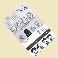 Cute Doodles Magnetic Bookmarks (Pack of 04)