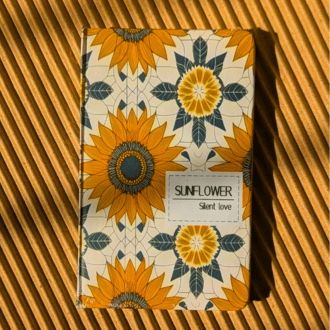 Sunflower Printed Diary