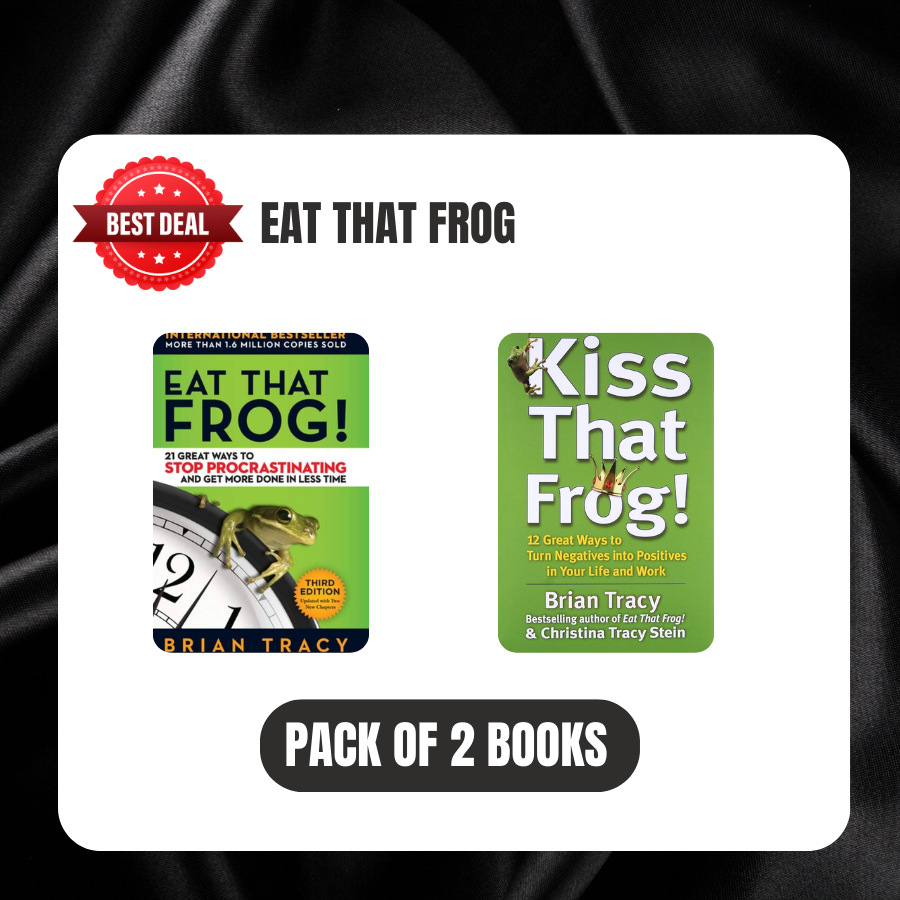 Eat That Frog Book Series (Set of 2 Books) by Brian Tracy