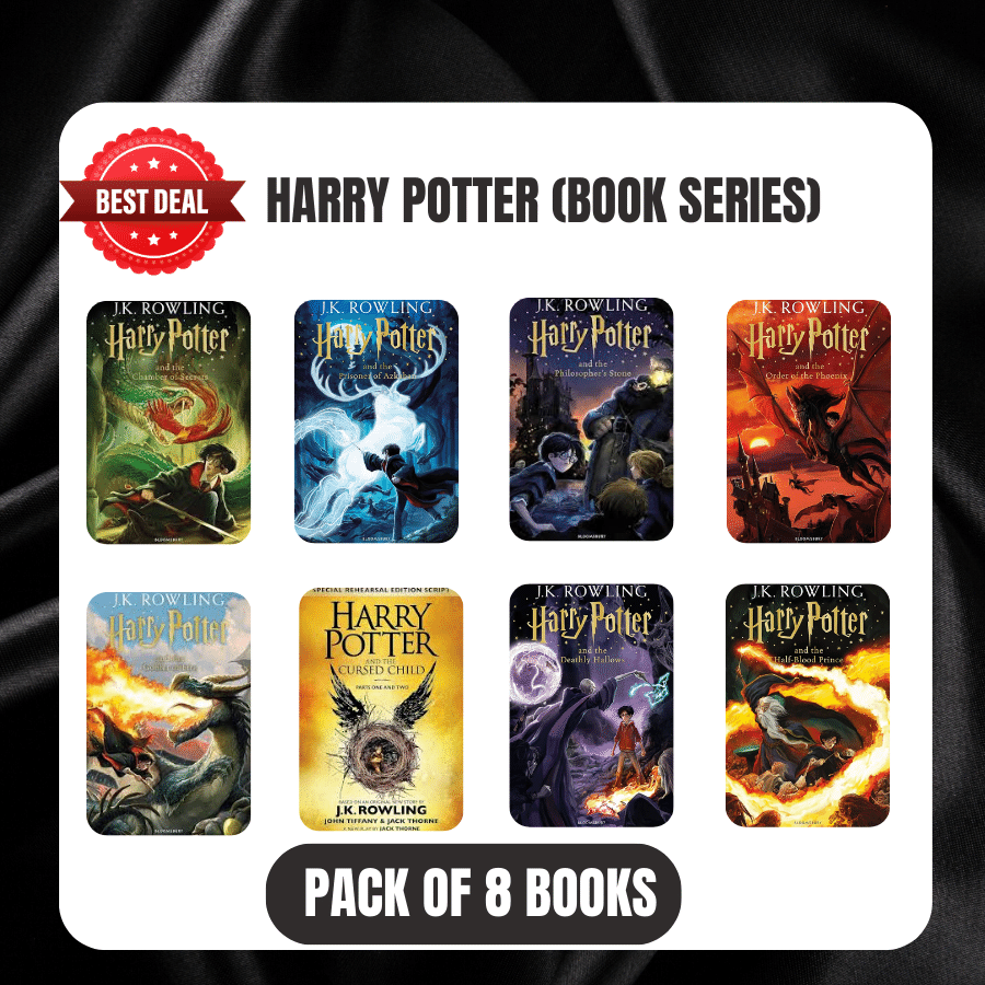 Harry Potter Books Series (Set of 8 Books)