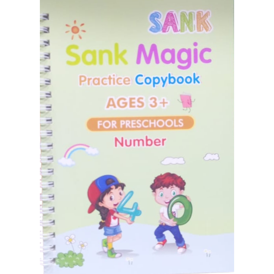 Magic Practice Copybook For Preschools (Pack of 4)