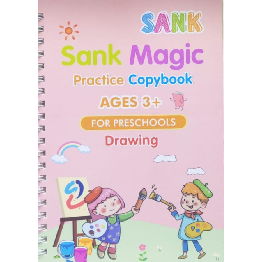 Magic Practice Copybook For Preschools (Pack of 4)