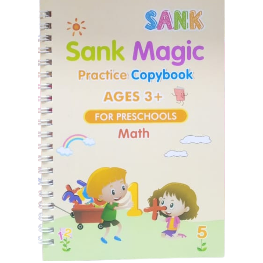 Magic Practice Copybook For Preschools (Pack of 4)