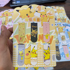 Pikachu Magnetic Bookmarks (Pack of 6)