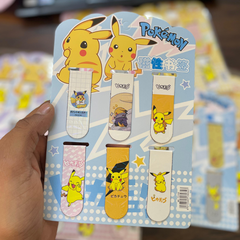 Pikachu Magnetic Bookmarks (Pack of 6)