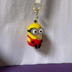 Bubble Face Keychain