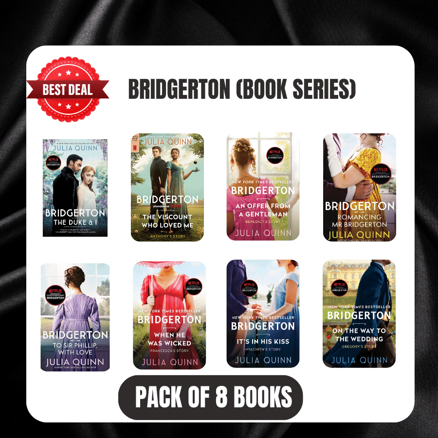 Bridgerton Book Series (Pack of 8 Books)