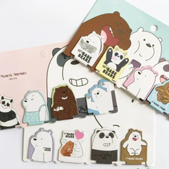 Babe Bears Magnetic Bookmarks (Pack of 04)
