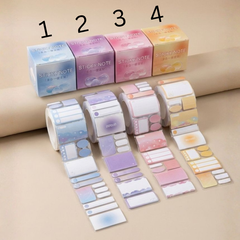 Roll Box Sticky Notes - Candy Color