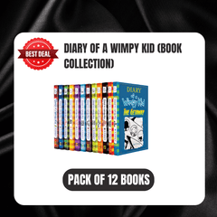 Diary Of A Wimpy Kid (12 Books Set) By Jeff Kinney