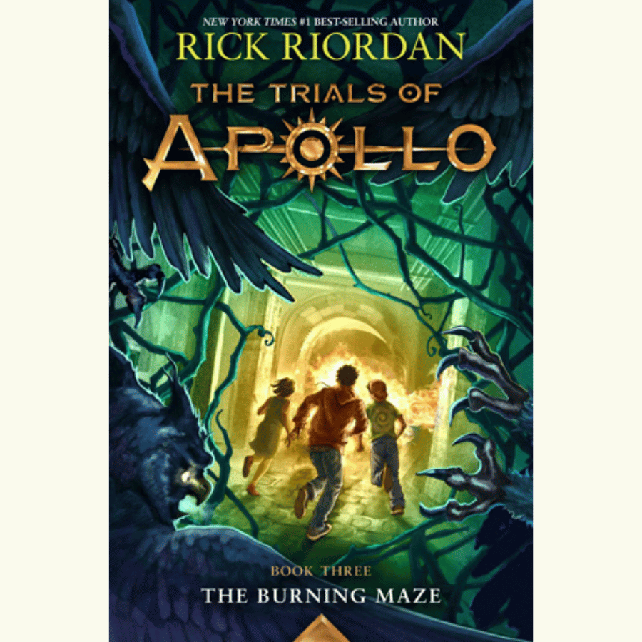 The Burning Maze by Rick Riordan (The Trials of Apollo #3)