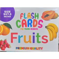 Fruits Flash Cards for Young Reader