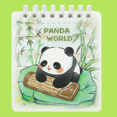 Panda Mini Spiral Notebooks