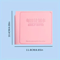 Minimalist Daily Note Planner and Matching Pen Set