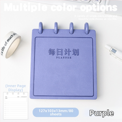 Mini Daily Planner Notebook