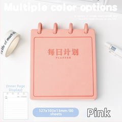 Mini Daily Planner Notebook