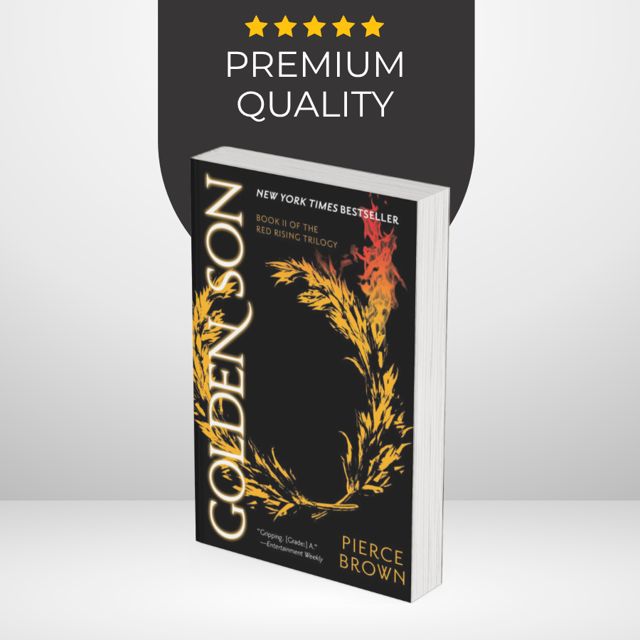 Golden Son by Pierce Brown (Red Rising Saga #2) Book Cover