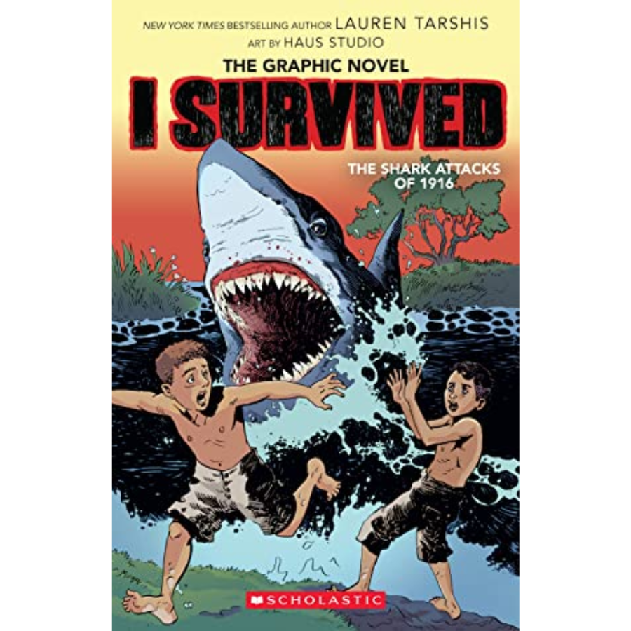 I Survived the Shark Attacks of 1916: The Graphic Novel by Haus Studio (Colored)