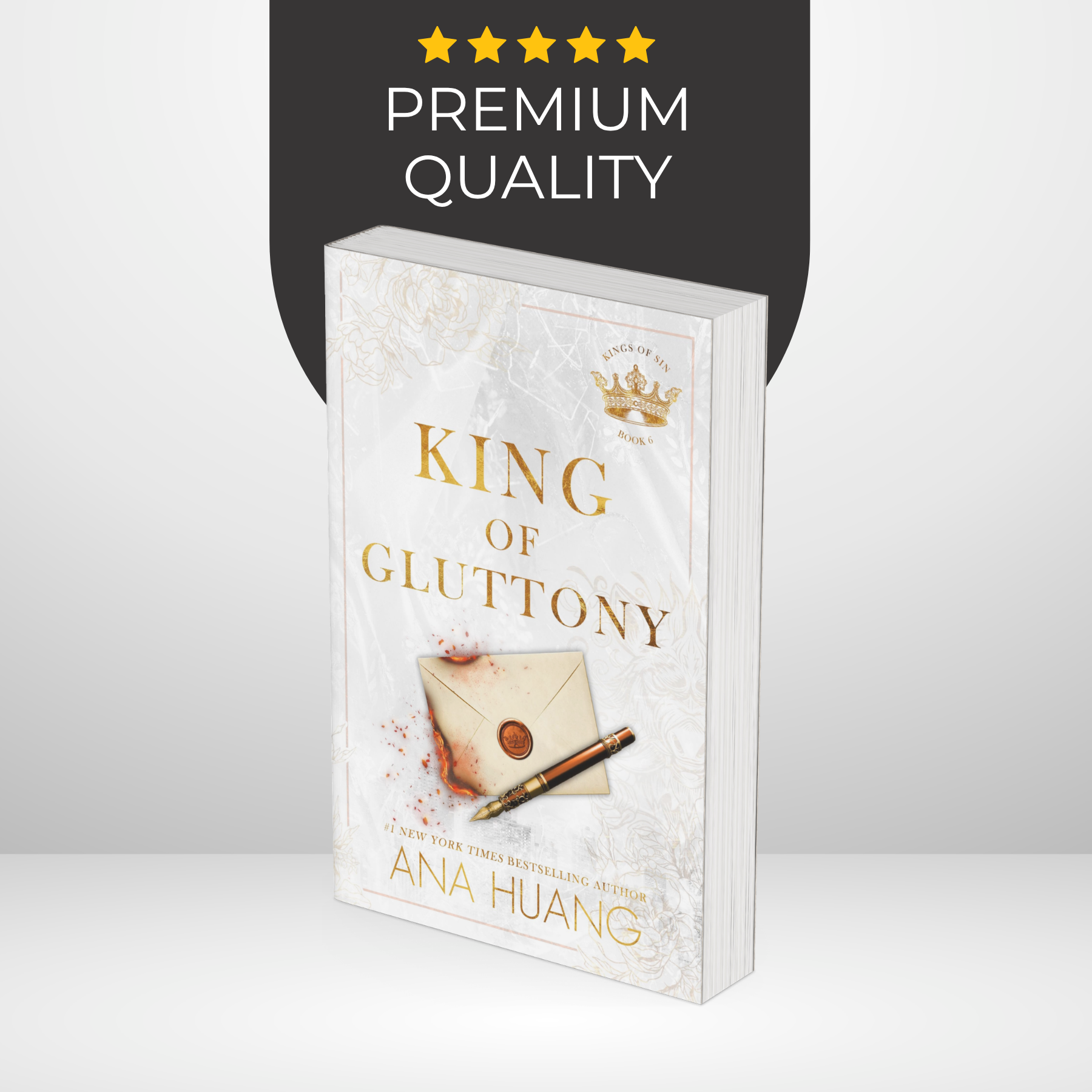 King of Gluttony by Ana Huang (Kings of Sin #6)