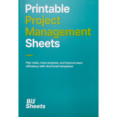 Printable Project Management Sheets