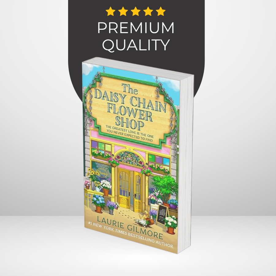 The Daisy Chain Flower Shop by Laurie Gilmore Book Cover