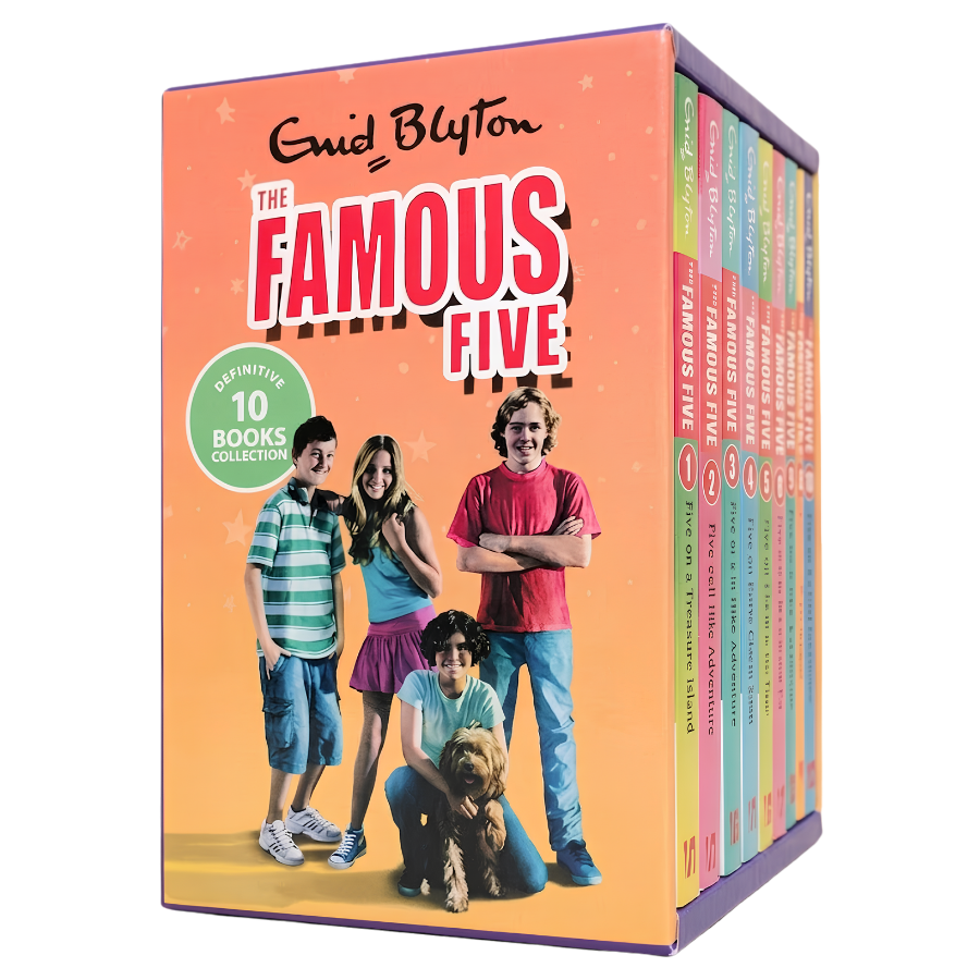 The Famous Five Definitive 10 Books Collection by Enid Blyton