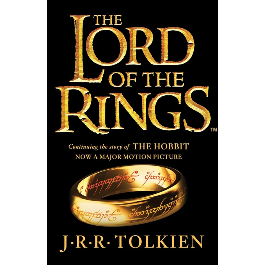 The Lord of the Rings by J.R.R. Tolkien Book Cover
