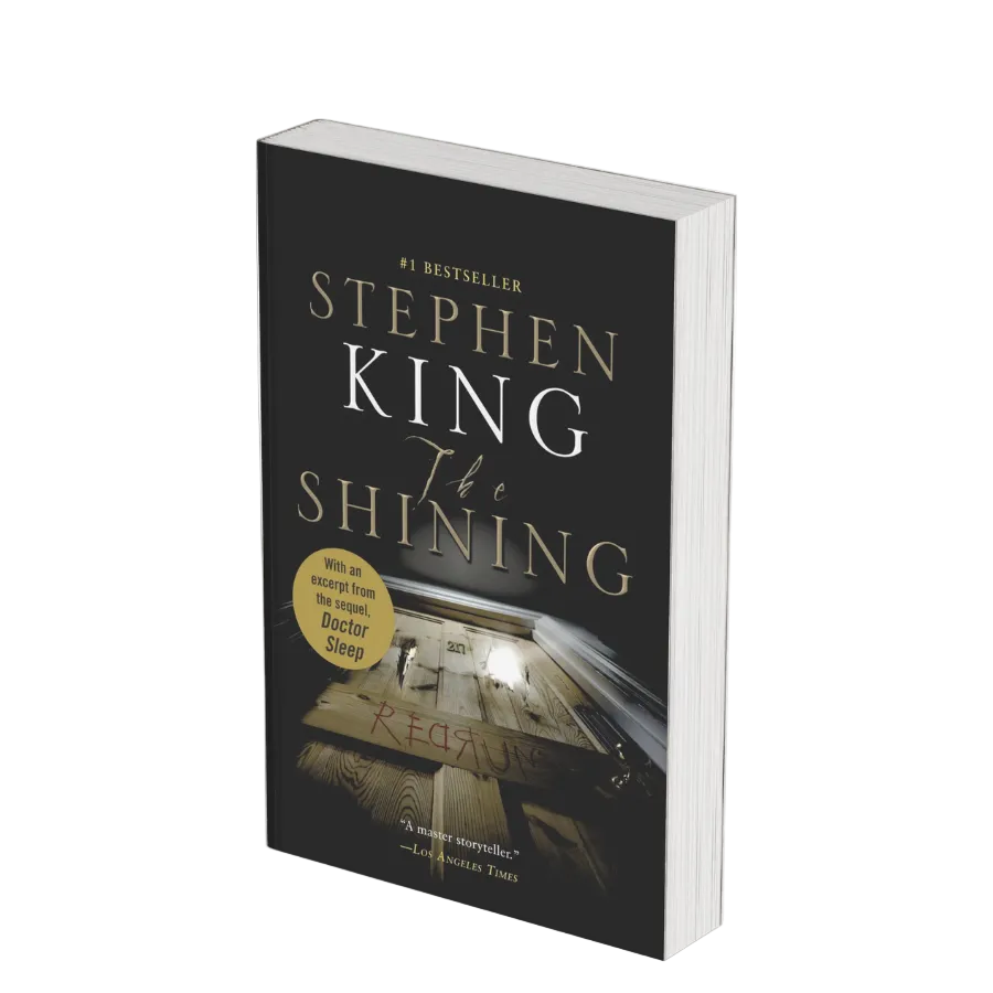 The Shining by Stephen King Book Cover