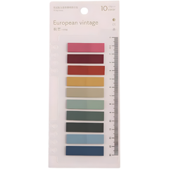Pastel Sticky Notes (10 Colors Set)